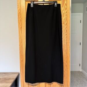 DANA Buchman long skirt 100% wool fully lined with 100% acetate size 4